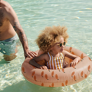 Детский надувной круг LIEWOOD "Dawn Baby Papaya", пыльно-розовый, baby